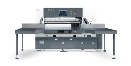 Dobbelt hydraulisk datastyrt papirskjæremaskin