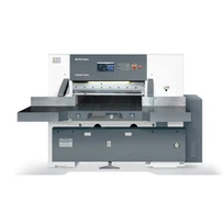 Høyhastighets dobbel hydraulisk papir skjæremaskin